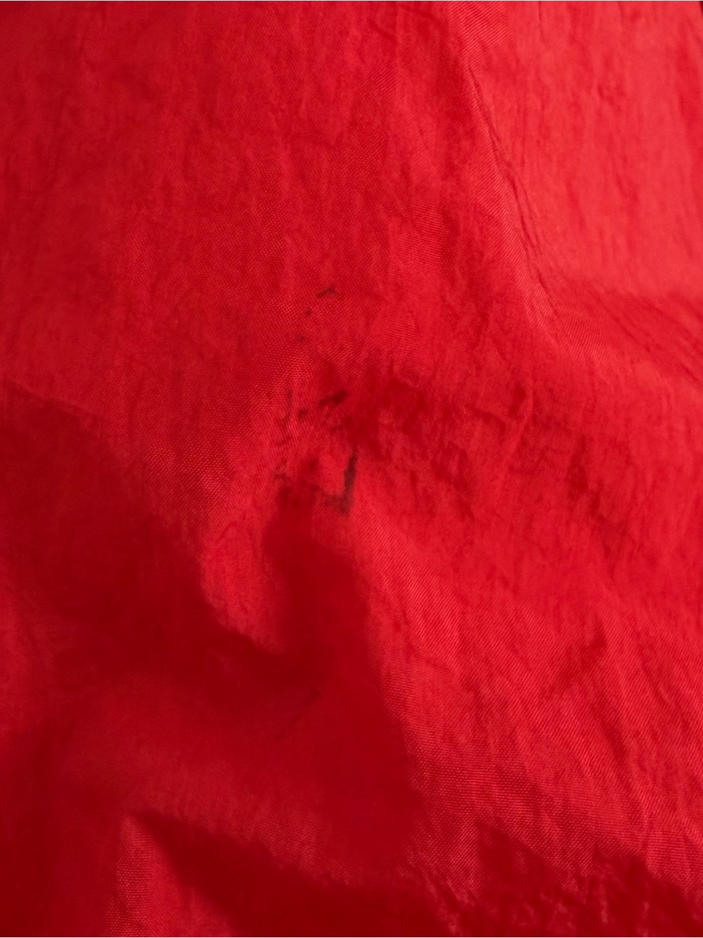 adidas Red and White Striped Windbreaker Jacket - Picture 4 of 9